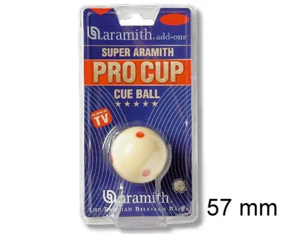 Obrázok produktu pre Spielball Super Aramith Pro Cup TV 57,2 mm