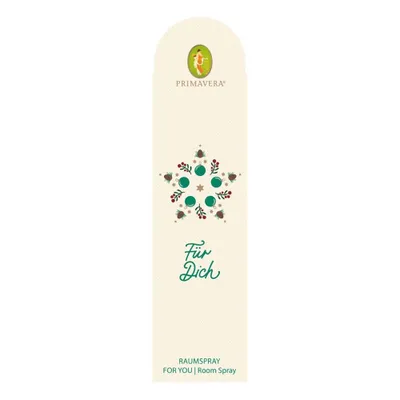 Produktbild von Primavera Energiekick - Geschenkanhänger mit Mini Raumspray Bio