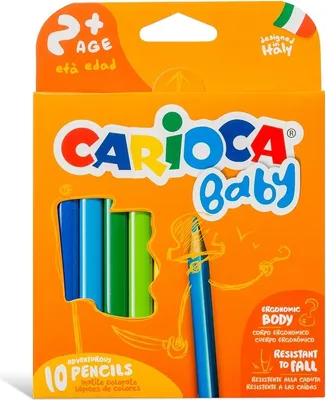 Obrázek produktu pro Carioca Baby Pencil, Více, 10 kusů