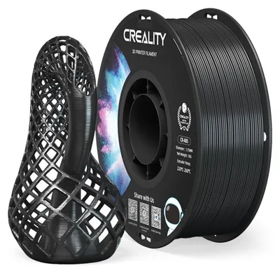 Zdjęcie produktu dla Creality 3D 3301020035 Materiał do druku 3D ABS Black 1 kg