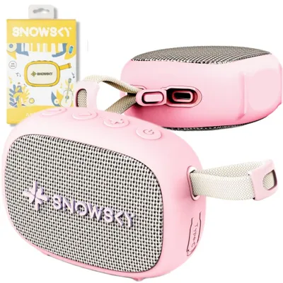 Productafbeelding van FiiO Snowsky Anywhere - roze - Draadloze Bluetooth-luidspreker
