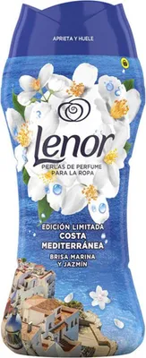 Produktbild von Lenor UNSTOPPABLES Weichspüler Perlen Parfüm #Mittelmeerküste 270 gr