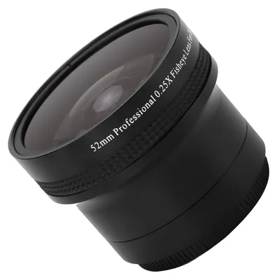 Productafbeelding van Fisheye-lens 52MM 0,25x - Draagbare lens - Optisch glas - Hoge resolutie