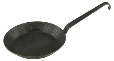 Image de 1 poêle à frire et à servir en fer forgé ø 16 cm