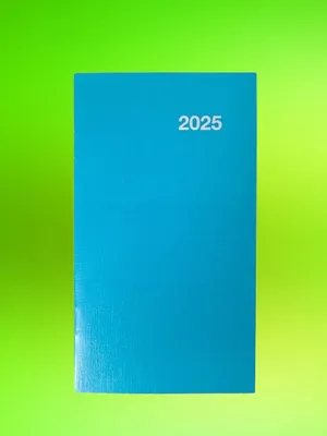 Produktbild von Taschenplaner 2025 Kalender Taschenkalender Monatskalender Timeplaner Geburtstag - Türkis