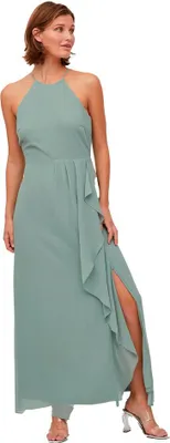 Produktbild von Vila Milina ärmelloses Langes Kleid Grün 40 Frau Grün 40