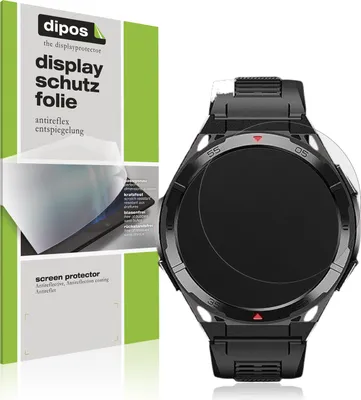 Produktbild von 6x Schutzfolie für Oukitel BT12 Smartwatch 1.43 Zoll matt Displayschutzfolie Folie Display Schutz dipos