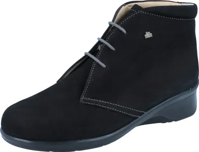 Obrázok produktu pre Finn Comfort, Mostar, dámska, členková obuv, čierna, kožená, NEW - dámska obuv Pohodlné topánky / členková obuv, čierna