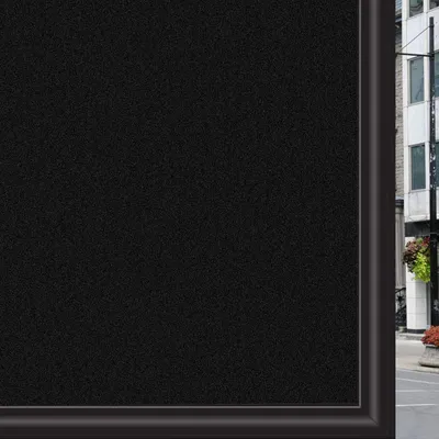 Sichtschutz-Fensterfolie, selbstklebend, UV-Schutz, 75x200 cm, schwarz