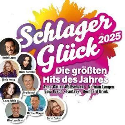 Produktbild von Schlager Glück 2025-Die Hits Des Jahres (2CD)