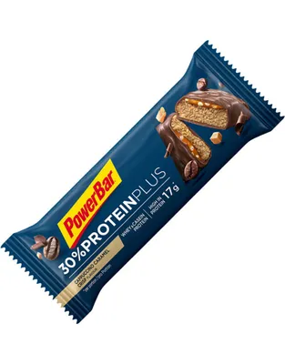 Obrázek produktu pro PowerBar Protein Plus Bar 30% 55 g vanilka-karamel / Proteinové tyčinky, cookies a brownies / Chutná proteinová tyčinka s obsahem kvalitních bílkovin ze syrovátky a kaseinu