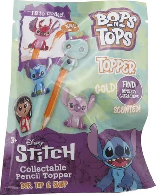Produktbild von Stitch-Sammel-Stiftaufsätze in Überraschungsverpackung