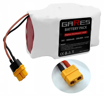 Obrázek produktu pro GARES Akumulátor Baterie pro MANTA 10S2P | 36V 5,8Ah | Zesílená série High-Performance | Vysoký výkon