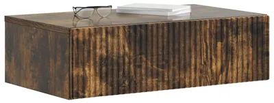 Immagine prodotto di Tavolino da Parete Laterale Rovere Fumo 59 x 34,5 x 17 cm
