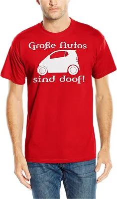 Produktbild von Touchlines Herren T-Shirt , Große Autos... Rot, S