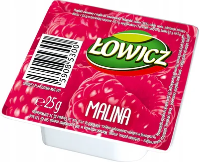 Produktbild von Himbeerkonfitüre Monoporation 25g - Łowicz