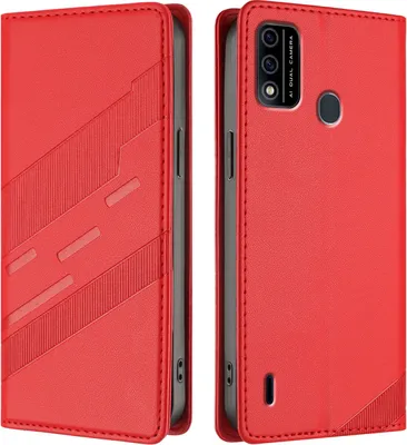 Immagine prodotto di Custodia per itel A48, custodia a portafoglio in Finto cuoio con slot per schede e funzione stand Rot