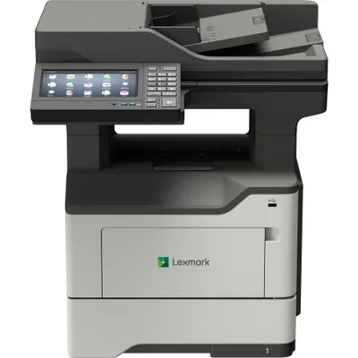 Produktbild von Lexmark MX622adhe, Laser, Monodruck, 1200 x 1200 DPI, A4, Direktdruck, Schwarz, Weiß