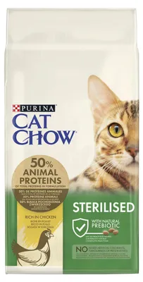 Productafbeelding van Purina STERILISED, Volwassen dier, Kip, 10 kg