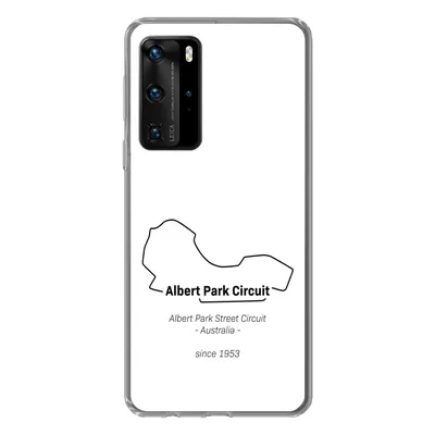 Produktbild von MuchoWow® Handyhülle Schutzhülle Hülle für Huawei P40 Pro Formel 1 - Australien - Rennstrecke Silikon Softcase Handy Hülle - Schutz