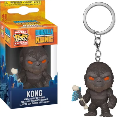 Imagen del producto de Godzilla vs. Kong - Kong - Llavero Funko Pocket POP!