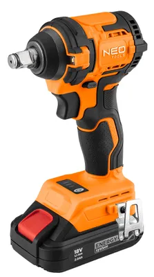 Zdjęcie produktu dla NEO TOOLS Klucz udarowy bezszczotkowy 18V, 350Nm, 1/2”, compact, Energy+, bez akumulatora