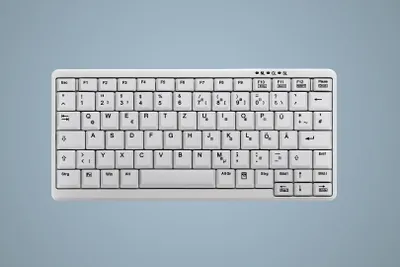 Immagine prodotto di Active Key AK-4100-U - Tastiera - USB - Tedesco - bianco