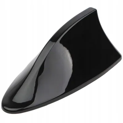 Produktbild von Auto Haifisch Antenne AM FM Shark Antenne Dachantenne 17 × 6 cm Universal Schwarz für PKW