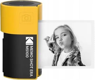 Image de Appareil photo instantané KODAK Memo Shot MS100 jaune