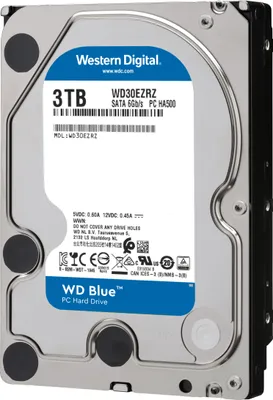 Produktbild von WD Blue™ 3,5 Zoll-SATA-PC-Festplatte 3 TB, 5400 rpm, SATA 6 Gbit/s