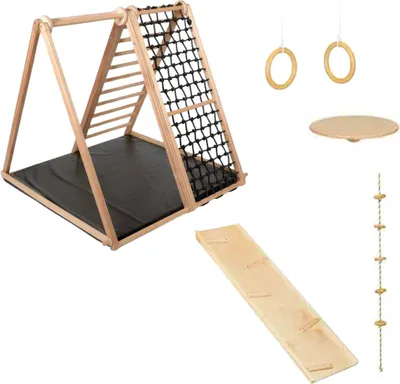 Produktbild von Zebra Black Indoor Spielplatz-Set für Kinder
