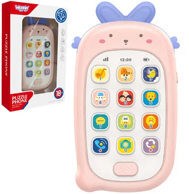 Productafbeelding van Woopie Baby Interactieve Telefoon Met Geluiden