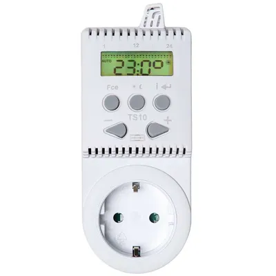 Image de Thermostat pour prise TS10 - blanc