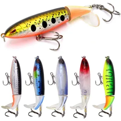 Productafbeelding van Solidchoice - 6 Stuks Topwater Visserslures Set