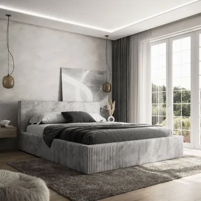 Produktbild von Polsterbett TILIA mit Bettzeugbehälter 180x200 Kopfteil 95 cm TILIA 86