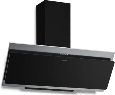 A modern kitchen range hood.