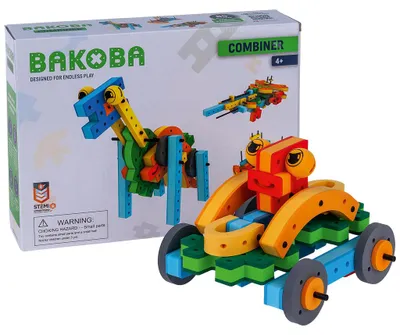 Produktbild von BAKOBA Combiner Konstruktionsspielzeug 65 Teile ab 3 Jahren