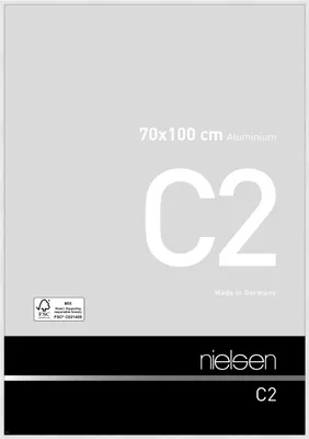 A product image showing a picture frame with text and logos.