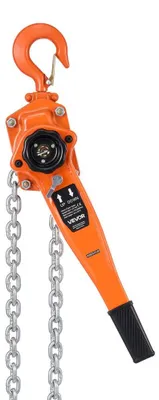 Immagine prodotto di Grua manuale a catena, capacità 1,5 tonnellate, catena G80 da 6 metri