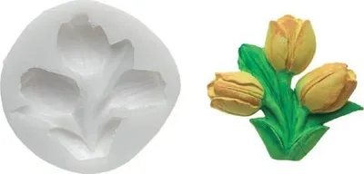 Obrázek produktu pro Silikonová forma na fondán- tulipány