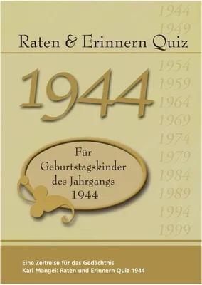 Obrázek produktu pro Raten & Erinnern Quiz 1944