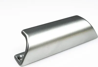 Produktbild von Balkontürgriff 6010 (Oberfläche: F9 Aluminium Stahl) Oberfläche: F9 Aluminium Stahl