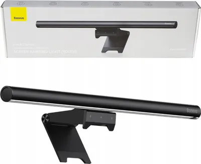 Obrázok produktu pre Baseus LED svetlo na monitor pre osvetlenie obrazovky stolného počítača čierne