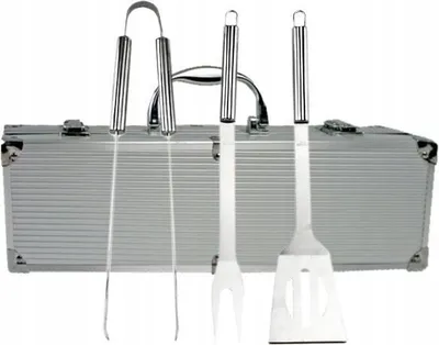 Zdjęcie produktu dla Ekskluzywny zestaw narzędzi do grillowania - Master Grill