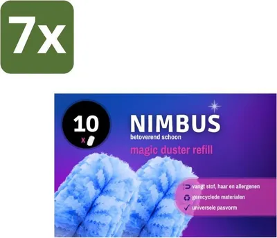 Produktbild von NIMBUS Magic Duster Nachfüllpackung 10 Stück - Vorteilspack - 7 Stücke