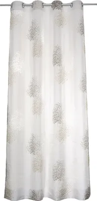 Produktbild von Vorhang Gardine Ösenschal Bellinda weiss taupe 135x175