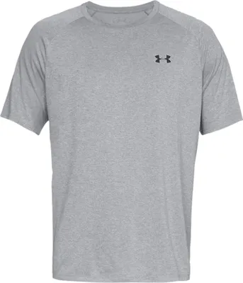 Produktbild von UNDER ARMOUR Tech 2.0 Trainingsshirt Herren 036 - steel light heather/black XS