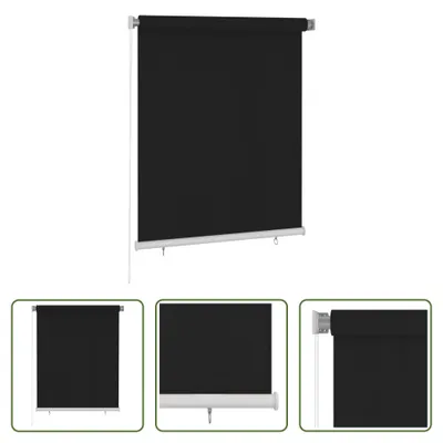 Immagine prodotto di The Living Store tenda a rullo per esterni 120x140 cm nero
