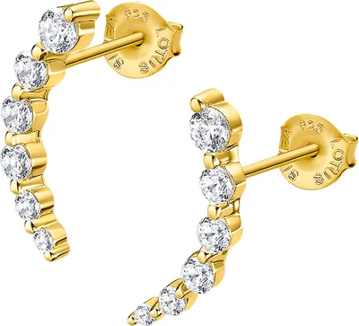 Image de Lotus Silver Boucles d'oreilles en argent 925 Boucles d'oreilles femmes JLP3389-4-2