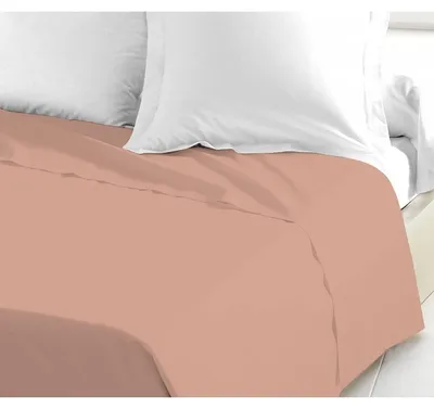Produktbild von Einlaken aus Baumwolle, 180 x 290 cm, Rosa